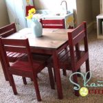 Children's Play Table and Chairs | Wood Work and Upholstery | Kids