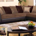 Chocolate Brown Sectional Sofa with Chaise | Chaise Sofa | Sectional
