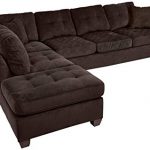 Amazon.com: Homelegance 2 Piece Sectional Sofa Polyester With