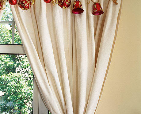 Get your desired need in christmas curtains for windows for antique