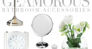 Glamorous bathroom accessories | House Mix: Decor & DIY | Glamorous