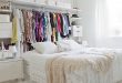 14 Small Bedroom Storage Ideas - How to Organize a Bedroom With No