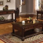 Cherry Finish 3pc Coffee / End Table Set Item #: A10322 - Coffee/End
