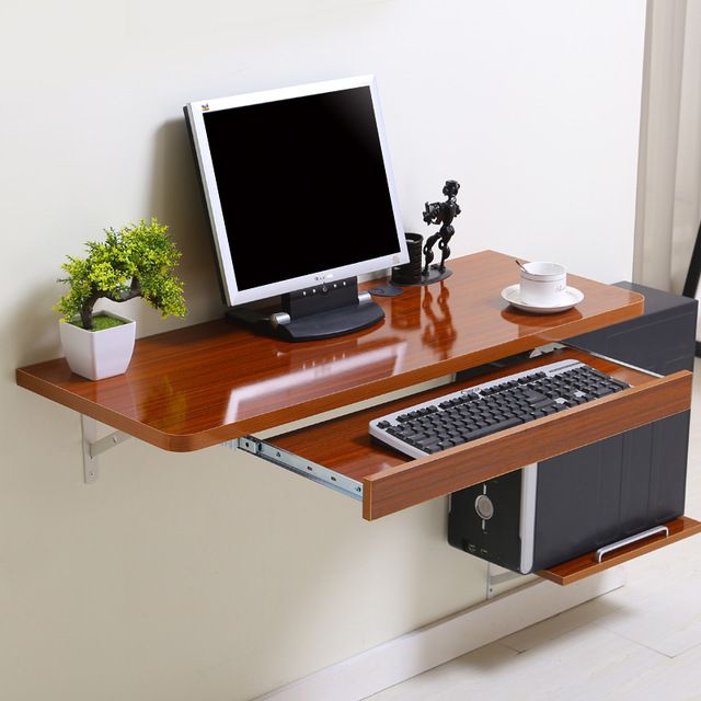 DIY Computer Desk Ideas Space Saving (Awesome Picture) | Small desk