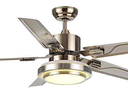7PM 48-Inch Contemporary Ceiling Fans LED Chandelier Fan with 5