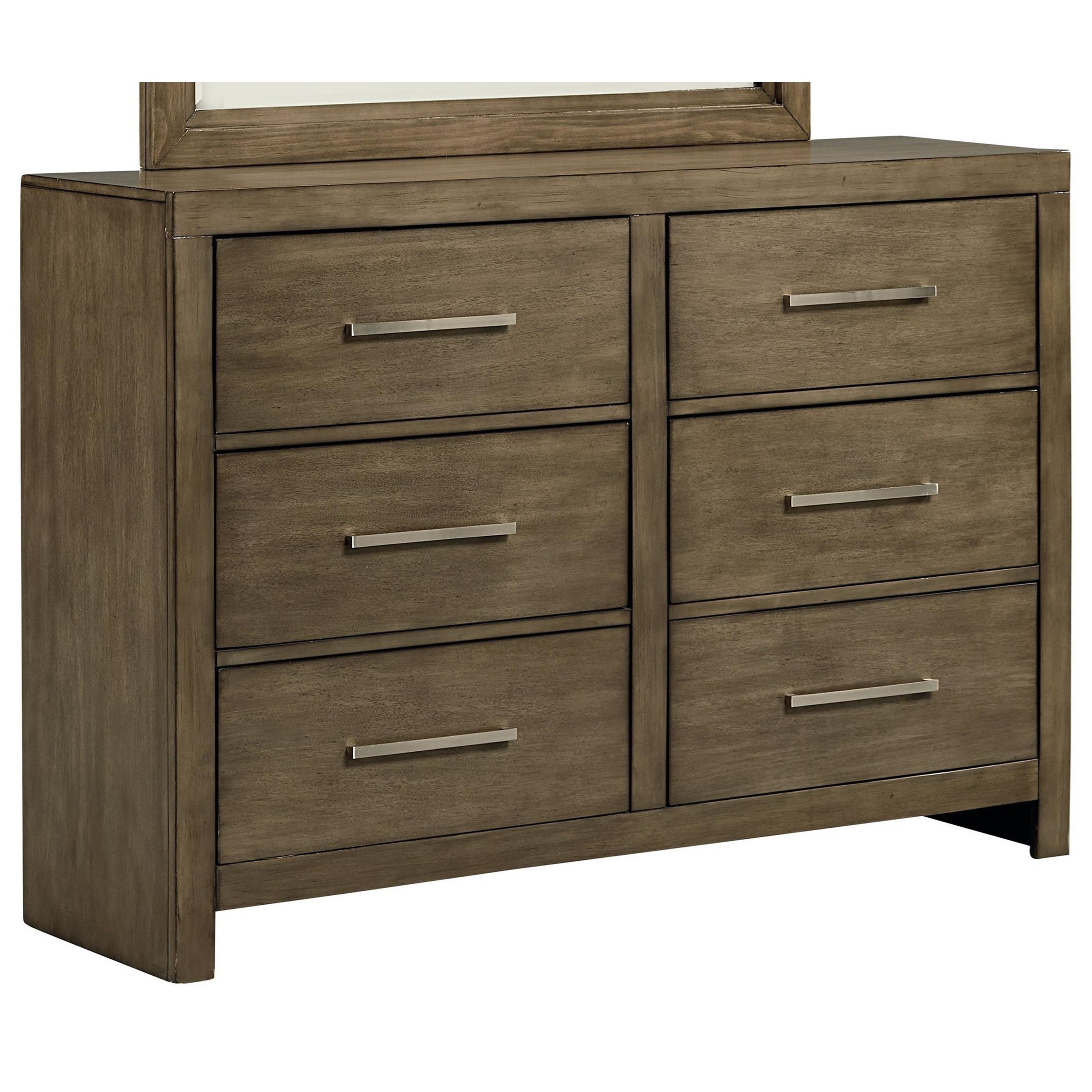 Standard Furniture Cachet Contemporary Six Drawer Dresser | Bullard