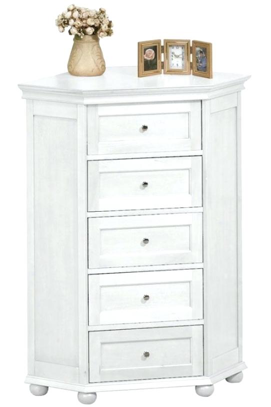 Create space for needy things with contemporary corner dresser with