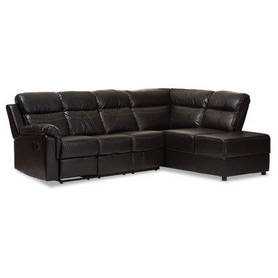 Roland Modern And Contemporary Faux Leather 2 - Piece Sectional With