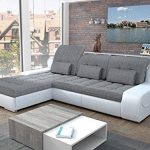European Sleeper Sectional Sofa GIORGIO With Storage Modern Design