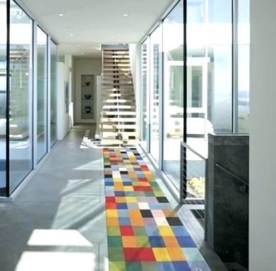 Contemporary Hall Runners Modern Runner Rugs Design Within Idea 5