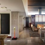 Make stylish and bold contemporary home interior design hall