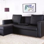 Leather sectional sleeper sofa with chaise 4
