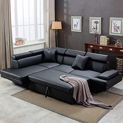 Traveller Location: Sofa Sectional Sofa Bed Living Room Sofa Corner Sofa Set Futon Sofa  Bed Sleeper Sofa Couch Sofa Faux Leather Queen 2 Piece Modern Contemporary: