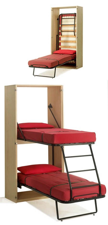 11 Space Saving Fold Down Beds for Small Spaces, Furniture Design