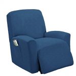 Amazon.com: Elegant Home One Piece Stretch Recliner Chair Cover