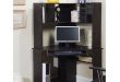 Morgan Corner Computer Desk and Hutch, Black Oak | projects for the