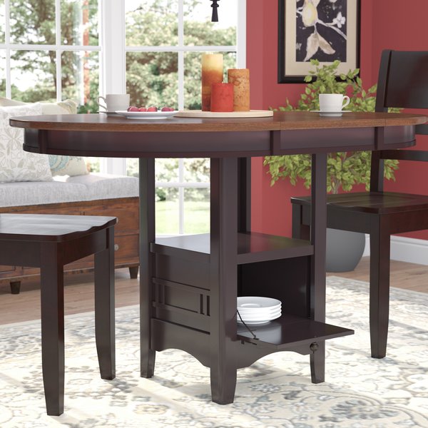 Darby Home Co Sinkler Counter Height Drop Leaf Dining Table