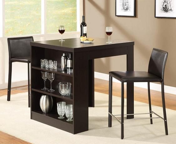 DINING TABLES FOR SMALL SPACES | Small Dining Table with storage