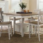 Al Fresco Gathering Table 5 Piece Counter Height Dining Set in