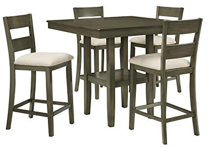 Amazon.com: Standard Furniture Loft Counter Height Table with Four