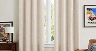 Cream Curtains for Bedroom: Amazon.com