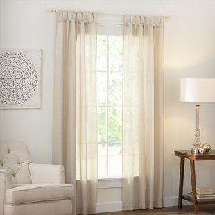 Ivory and Cream Curtains & Drapes You'll Love | Wayfair