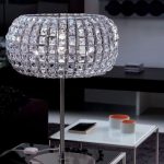 Crystal Lamp Shades For Table Lamps - Table Design Ideas