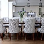 Picturesque Custom Upholstered Dining Chairs Oknws Com At Ilashome