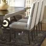 Dining Chairs Amazing Nailhead Trim Wingback Chair Intended For