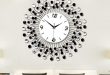 Modern Classic Living Room Diamond Decorative Wall Clock