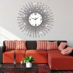3D Big Wall Clock Modern Design Home Decor Wall Watches Living Room
