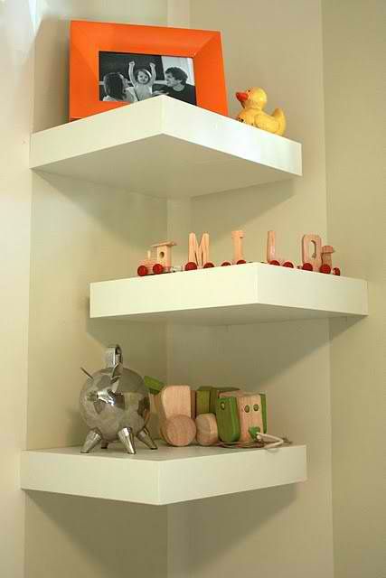 14 Best Corner Shelf Designs | Ikea | Diy corner shelf, Corner shelf