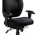 Global Stamina+ Fabric Computer and Desk Office Chair, Adjustable