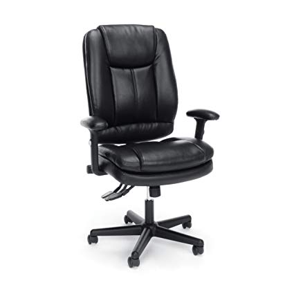 Amazon.com: Essentials High Back Executive Chair - Leather Office