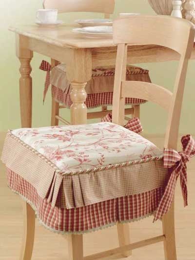 Dining Chairs Cushions with ties | Dining Chair Cushions With Ties