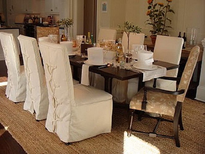 Dining Room Chair Slipcovers And Also Loose Covers For Chairs In