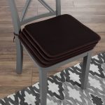 Shop Chair Cushions-Set of 4 Square Foam 16