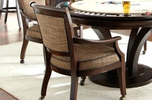 Dining Chairs With Casters - Visual Hunt