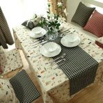 Table Cover Ideas Dining Room Vanity Black Cat Table Cloth Cotton