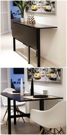 10 narrow dining tables for a small dining room | Home Sweet Home
