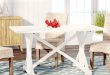 Beachcrest Home Roeper Distressed Farmhouse Dining Table & Reviews