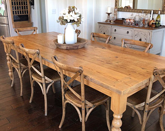 Rustic dining table | Etsy