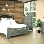 Distressed Bedroom Furniture Grey White Washed Sets Wood Platform