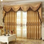 Helen Curtain Set Luxury European Style Embroidered Curtains For