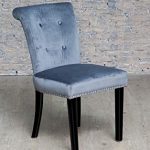 Other Grey Velvet Studded Dressing Table Chair: Amazon.co.uk