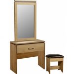 Charles 1 Drawer Dressing Table Mirror & Stool - JB Furniture