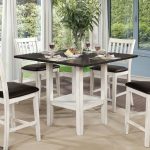 Shop Furniture of America Eliza Counter Height Expandable Dining