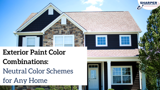 Exterior Paint Color Combinations: Neutral Color Schemes for Any Home