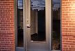 Commercial Metal Doors with Steel Lite Kit and Glass