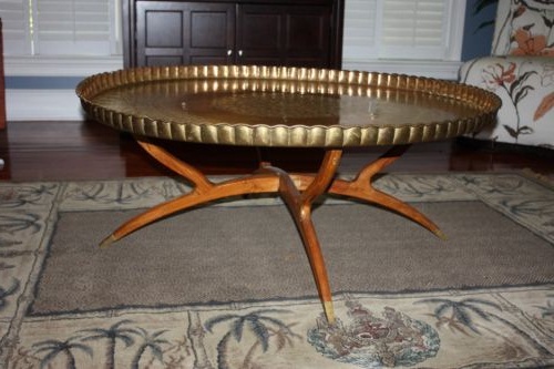 Mesmerizing Large Round Coffee Table Ottoman | www.allahfish.com